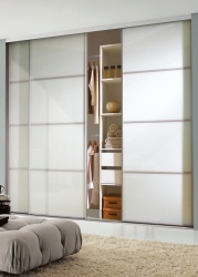 2 Door fixed sized classic sliding wardrobes