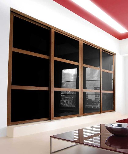 Shaker spacepro sliding wardrobe door pic 1