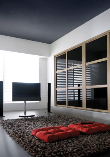 2 Door custom sized spacepro contour sliding wardrobe (suits opening widths between: 1065mm - 2365mm)